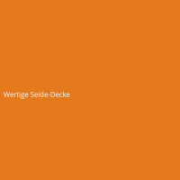 Wertige Seide-Decke