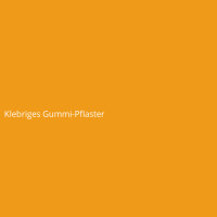 Klebriges Gummi-Pflaster