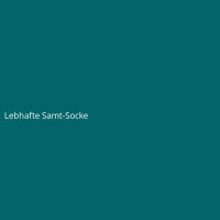 Lebhafte Samt-Socke