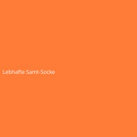 Lebhafte Samt-Socke