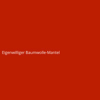 Eigenwilliger Baumwolle-Mantel