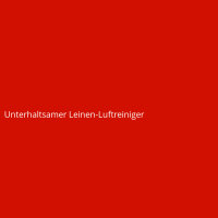 Unterhaltsamer Leinen-Luftreiniger