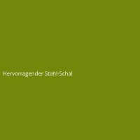 Hervorragender Stahl-Schal