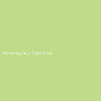 Hervorragender Stahl-Schal