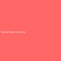 Kühne Beton-Rutsche