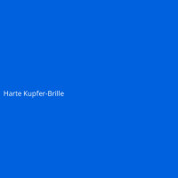 Harte Kupfer-Brille