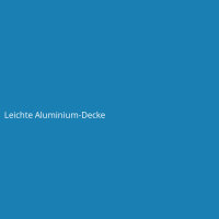 Leichte Aluminium-Decke