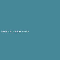 Leichte Aluminium-Decke