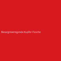 Besorgniserregende Kupfer-Flasche