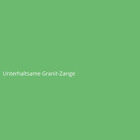 Unterhaltsame Granit-Zange